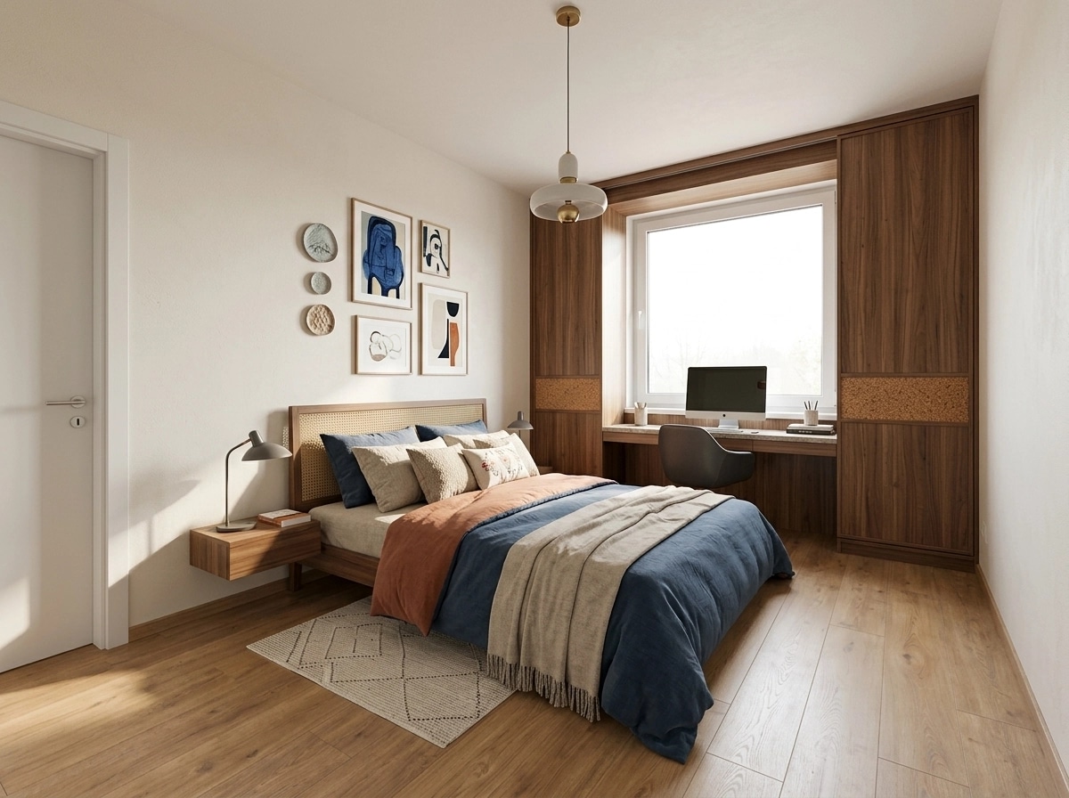 Portuguese Modern Chambre design — interior photo by GenRoom AI