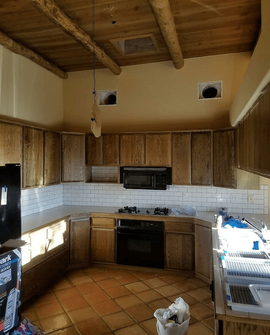 Kitchen interior in no_style style — photo by GenRoom AI