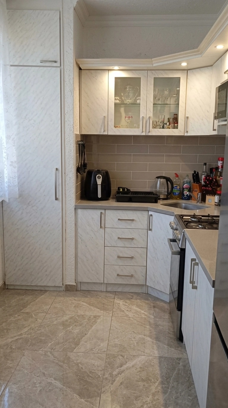 Kitchen interior in no_style style — photo by GenRoom AI