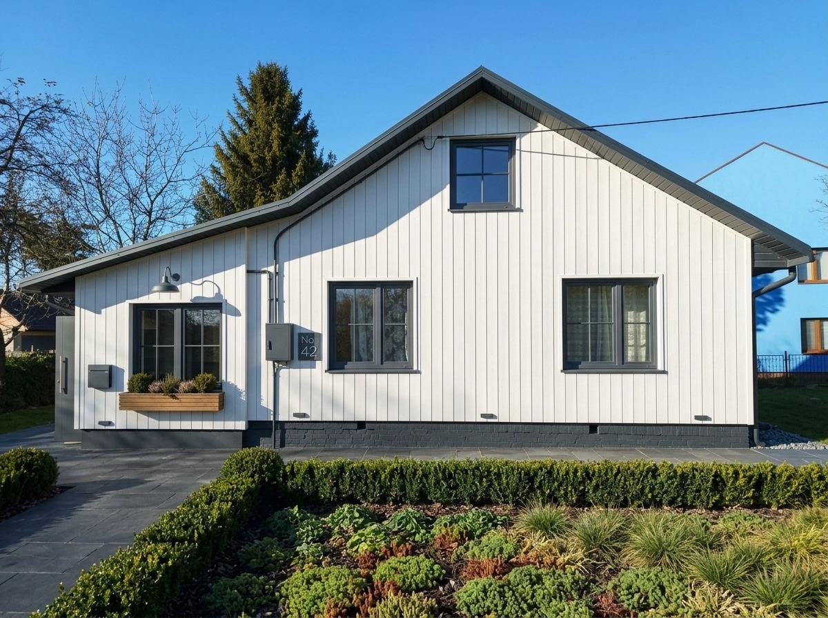 Facade design in Barnhouse Facade style — Facade by GenRoom AI
