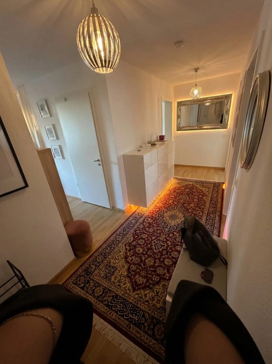 Hallway interior in no_style style — photo by GenRoom AI