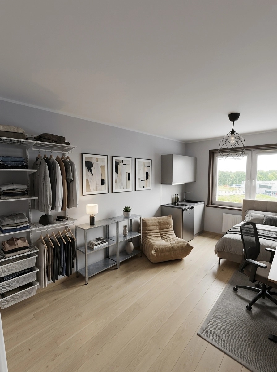 Interior design in Contemporary style — studio by GenRoom AI