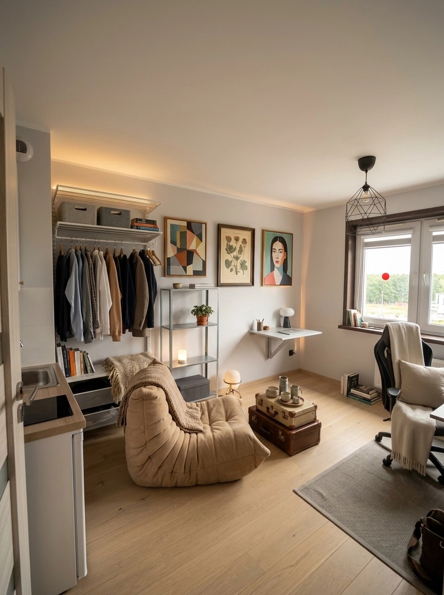 Interior design in Eclectic style — studio by GenRoom AI