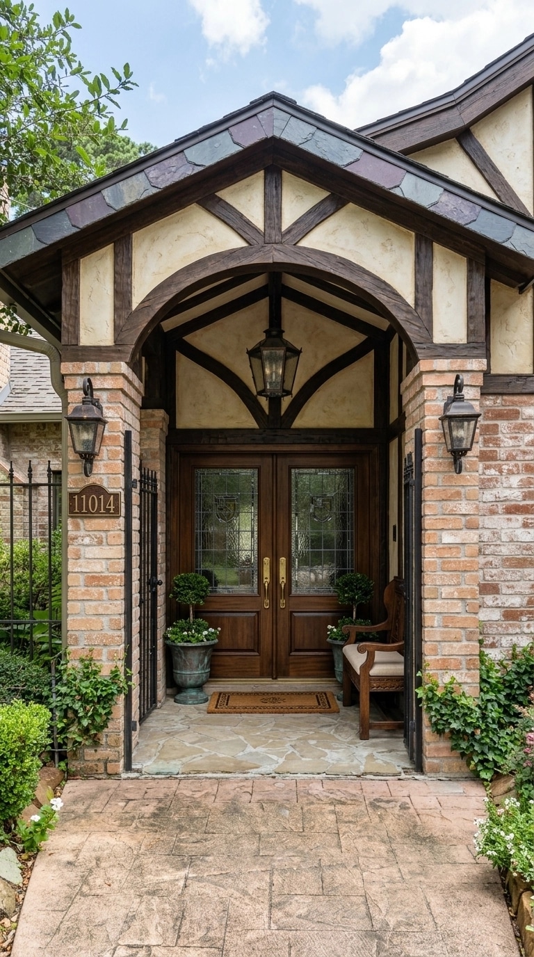 Facade design in Tudor Facade style — Facade by GenRoom AI