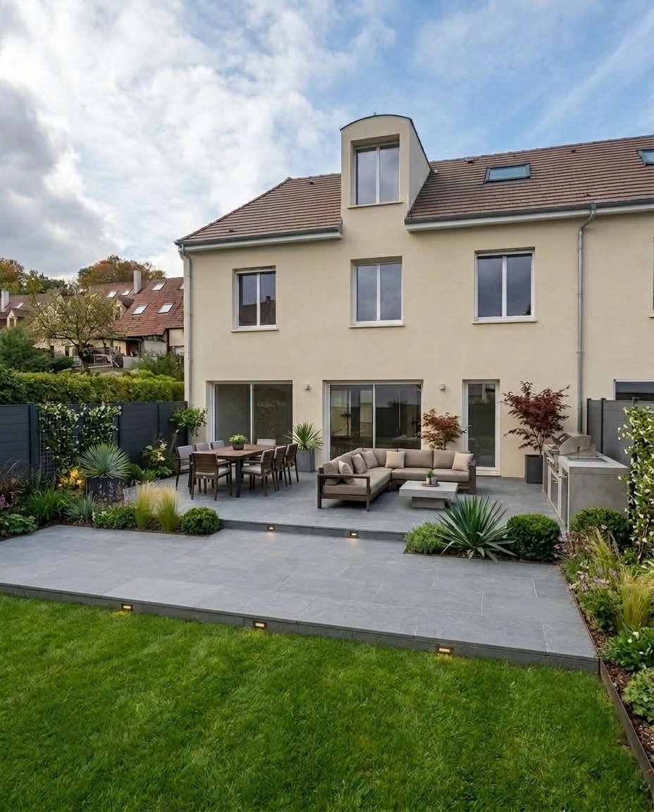Contemporary Yard Yard design — yard photo by GenRoom AI
