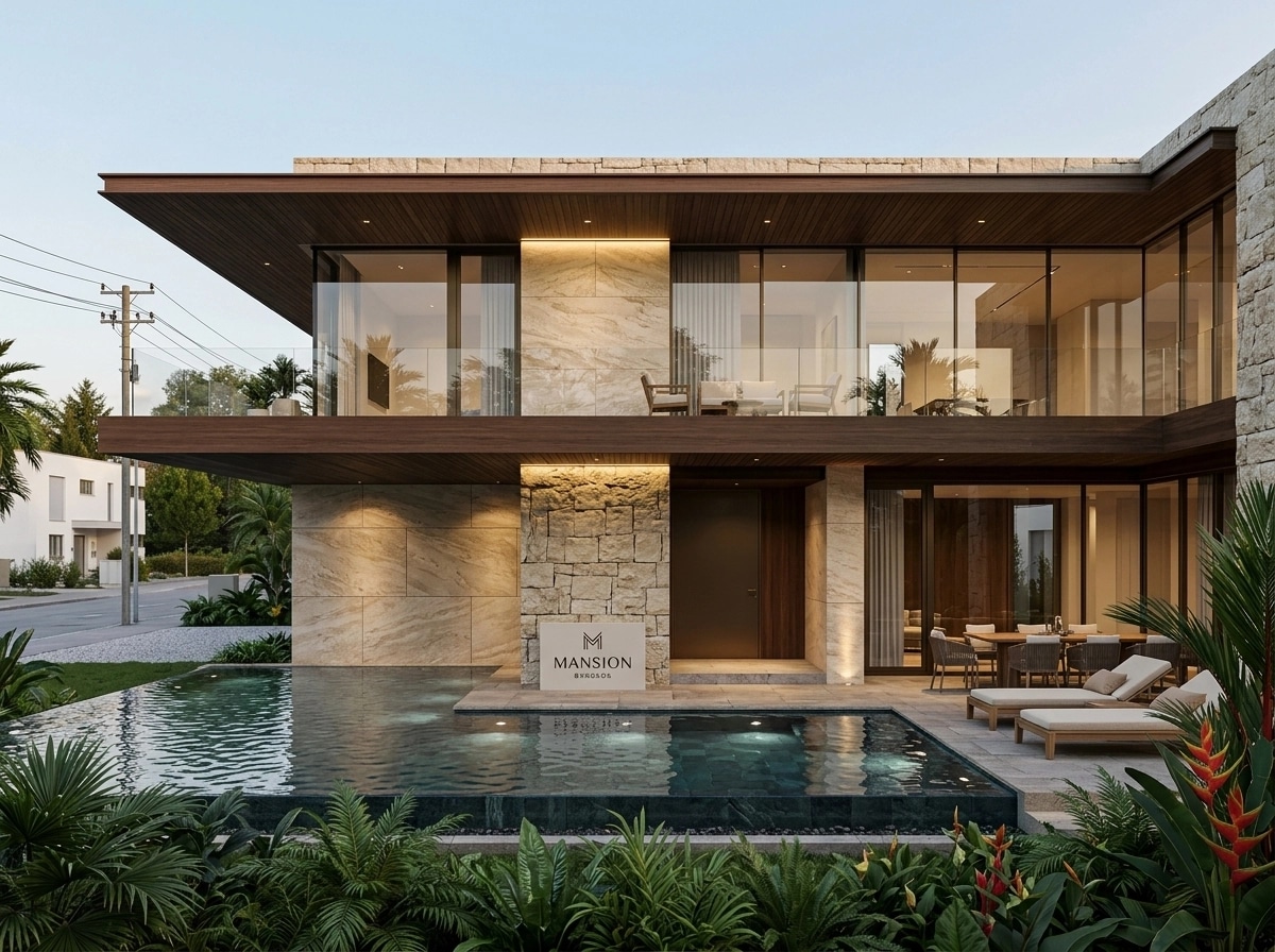 Minimalist Facade Facade design — facade photo by GenRoom AI