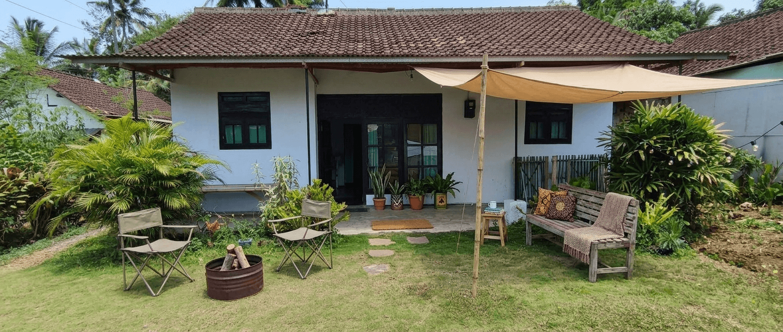 Yard design in no_style style — photo by GenRoom AI