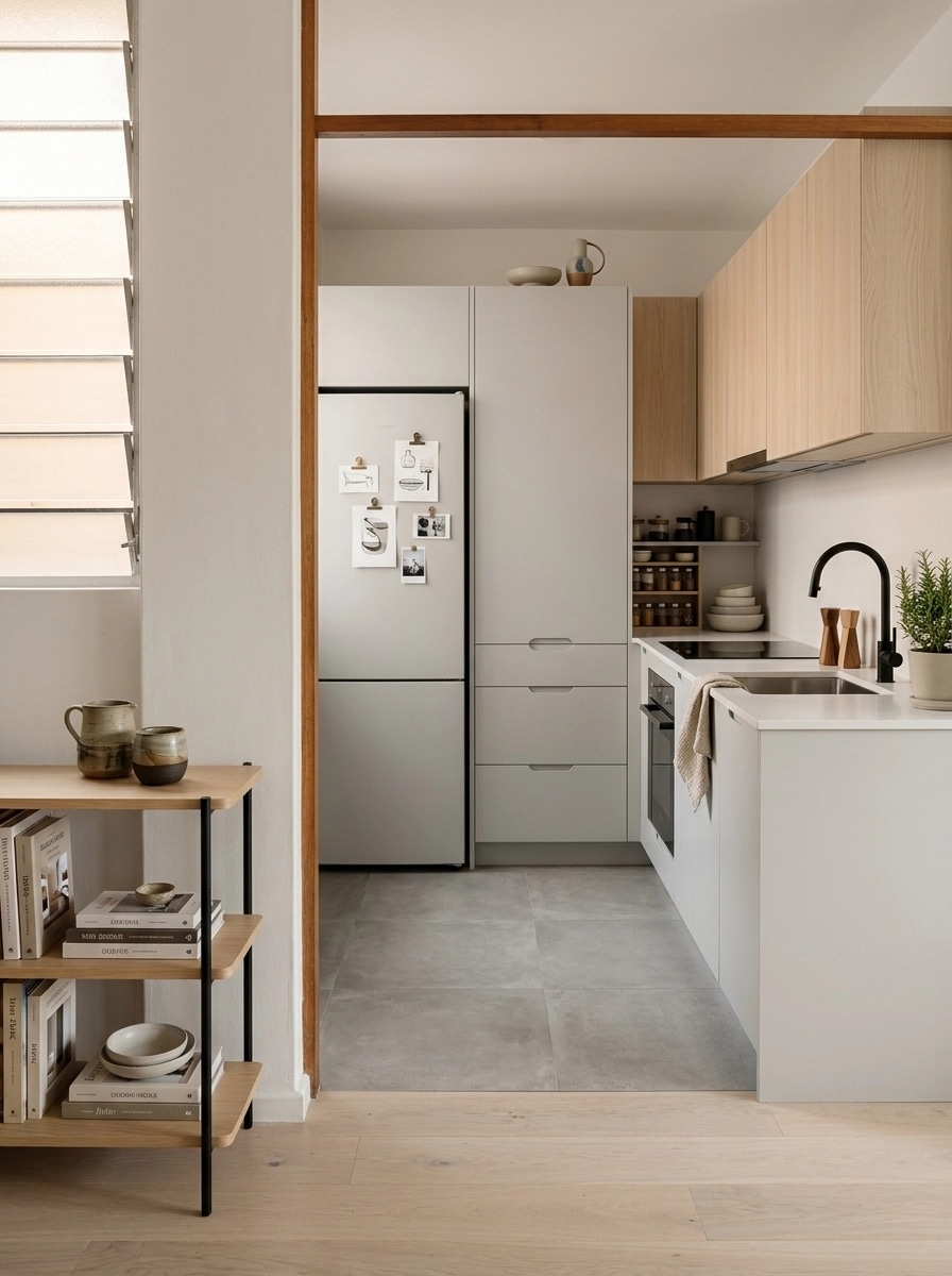 Interior design in Scandinavian style — Kitchen by GenRoom AI