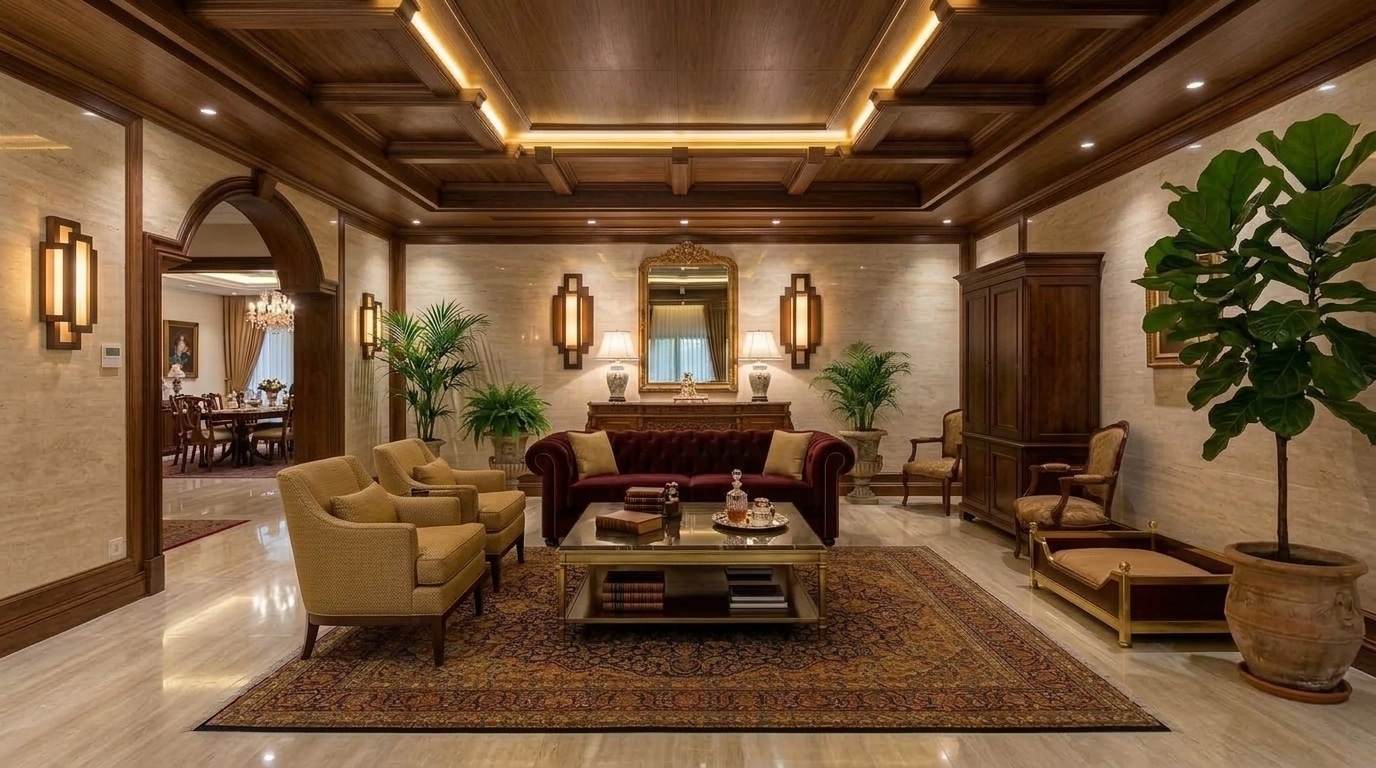 Interior design in Classic style — Living Room by GenRoom AI