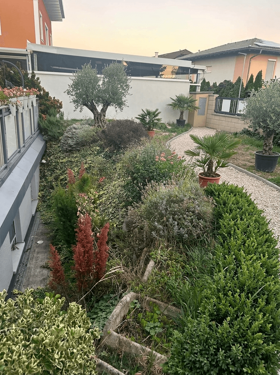 Yard design in no_style style — photo by GenRoom AI
