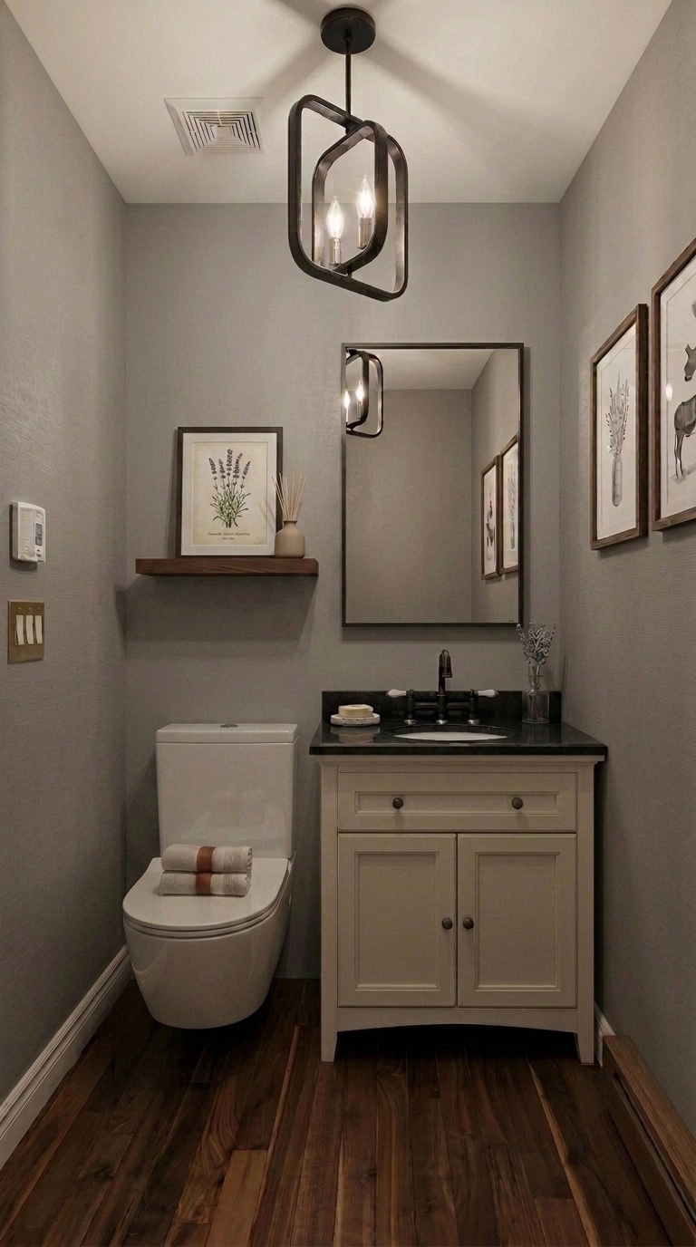 Interior design in Coastal / Hamptons style — Bathroom by GenRoom AI