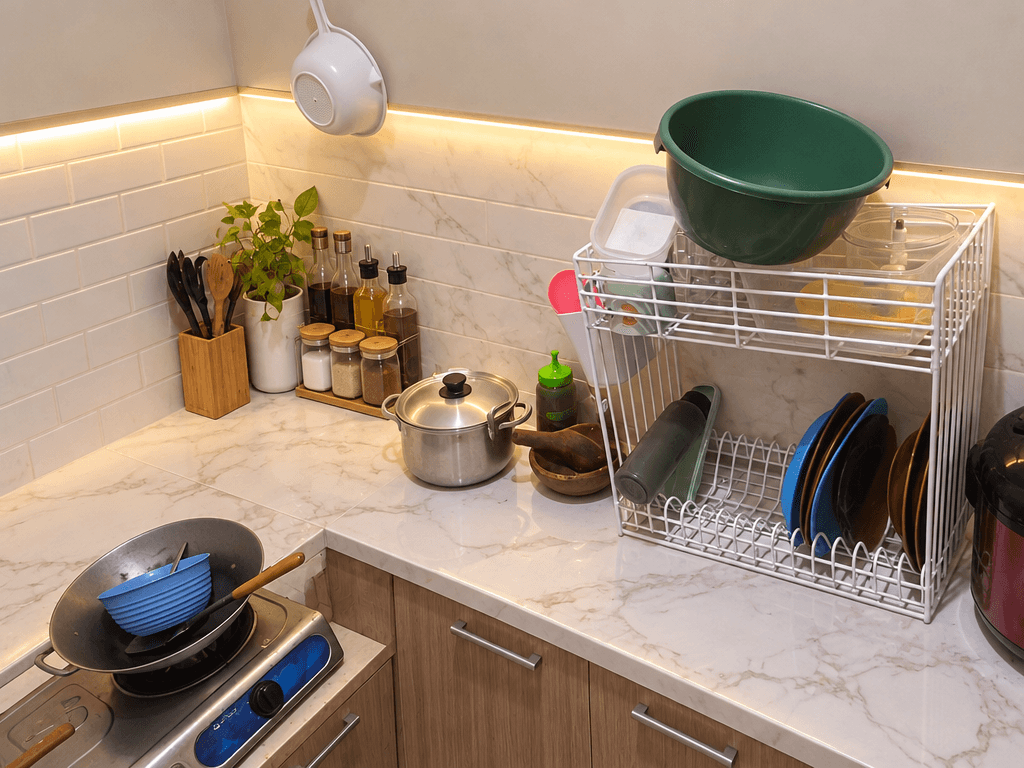 Kitchen interior in no_style style — photo by GenRoom AI