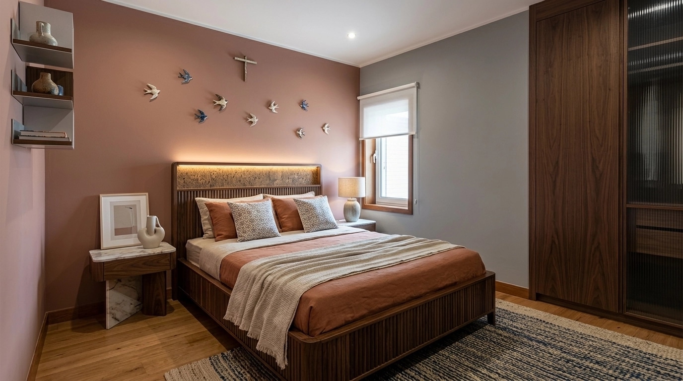 Portuguese Modern Chambre design — interior photo by GenRoom AI