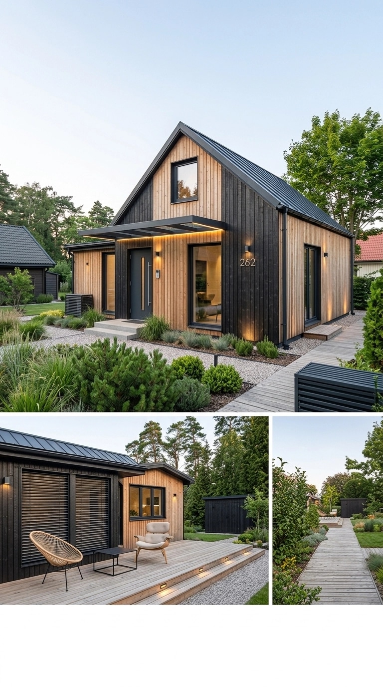 Scandinavian Facade Facade design — facade photo by GenRoom AI