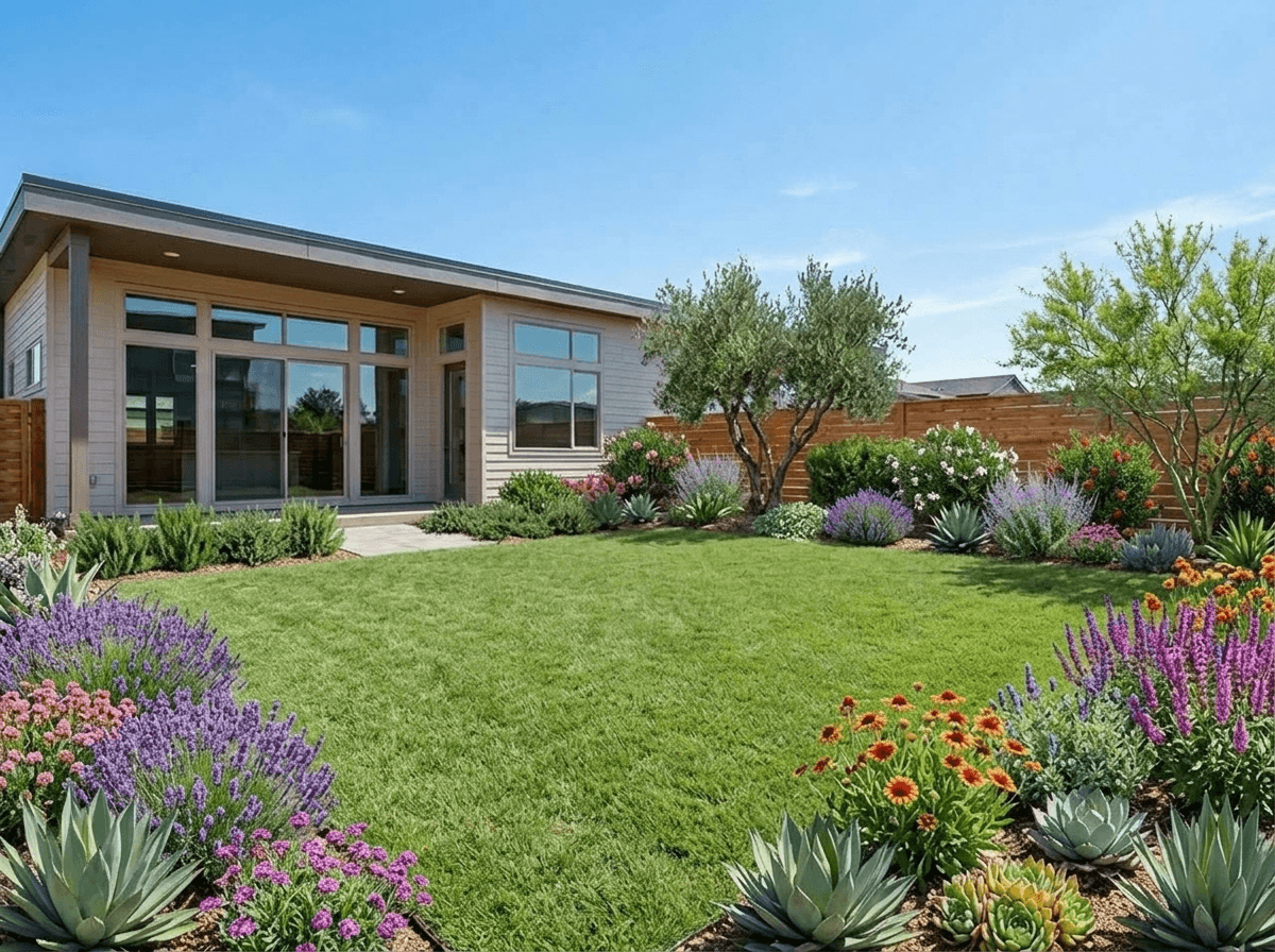 Yard design in no_style style — photo by GenRoom AI