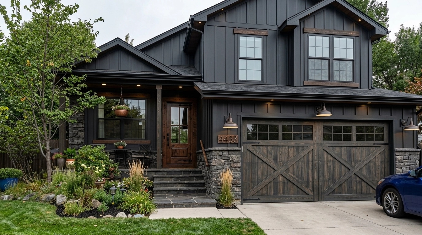 Facade design in Barnhouse Facade style — Facade by GenRoom AI