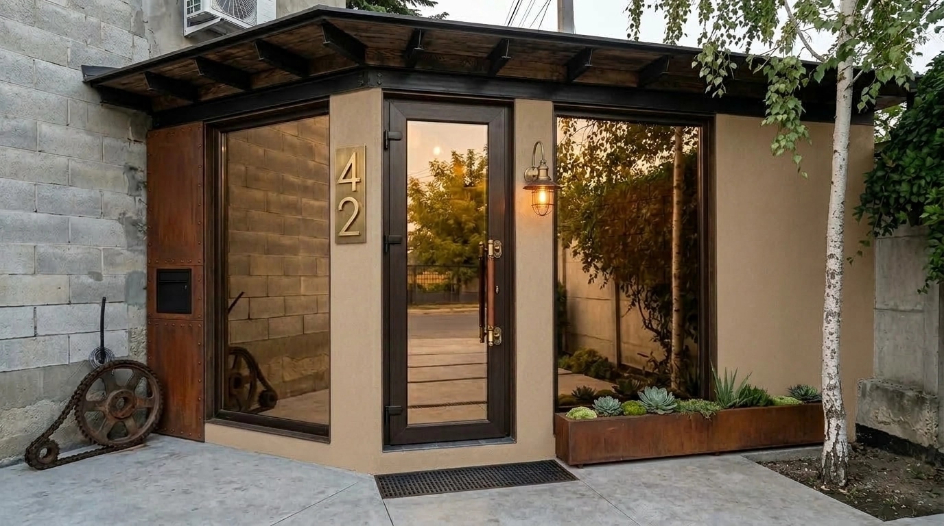 Facade design in Loft Facade style — Facade by GenRoom AI