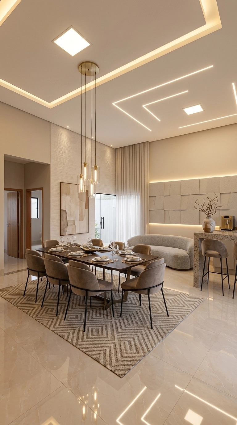 Interior design in Contemporary style — dining_room by GenRoom AI