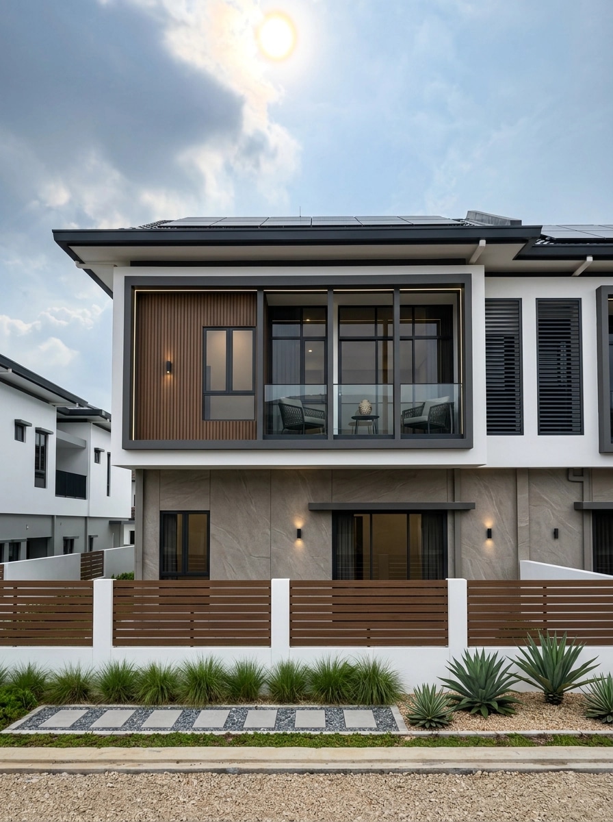 Contemporary Facade Facade design — facade photo by GenRoom AI