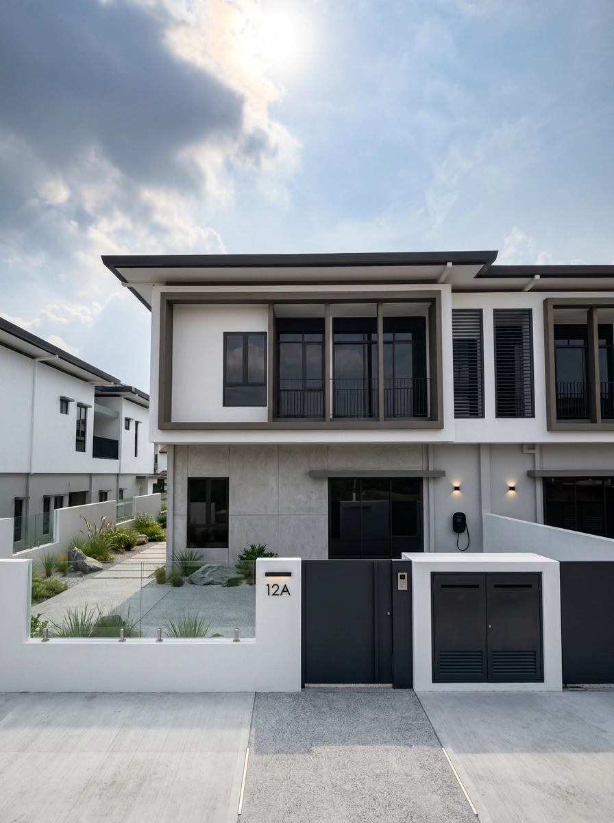Minimalist Facade Facade design — facade photo by GenRoom AI