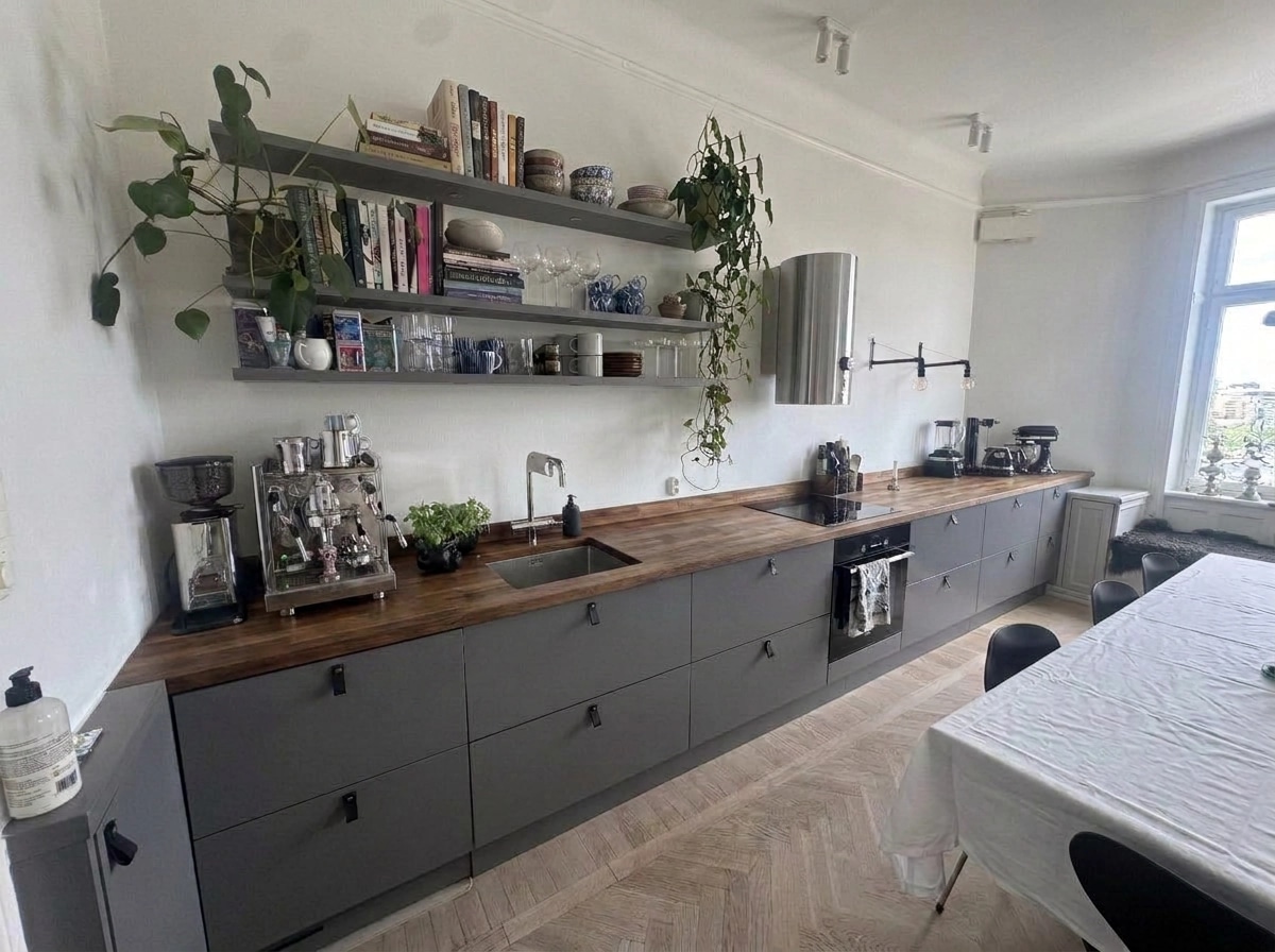 Minimalism Kitchen design — interior photo by GenRoom AI