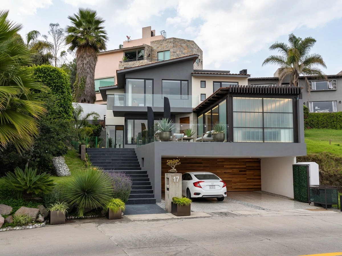 Contemporary Facade Facade design — facade photo by GenRoom AI