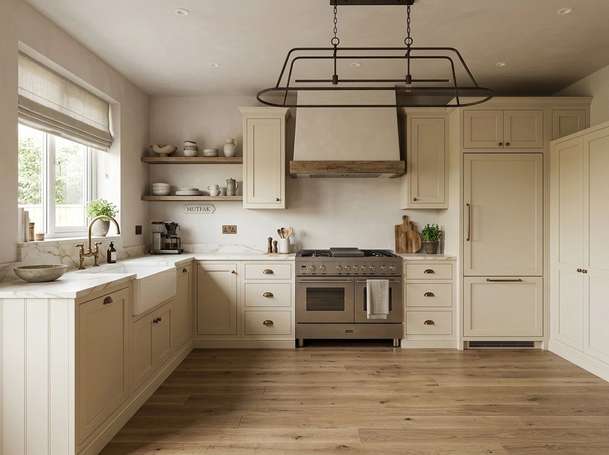 Modern Farmhouse Kitchen design — interior photo by GenRoom AI