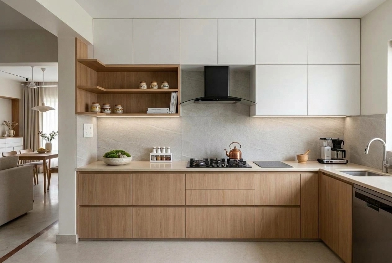 Interior design in Scandinavian style — Kitchen by GenRoom AI