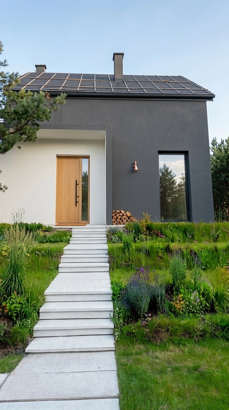 Scandinavian Facade Facade design — facade photo by GenRoom AI