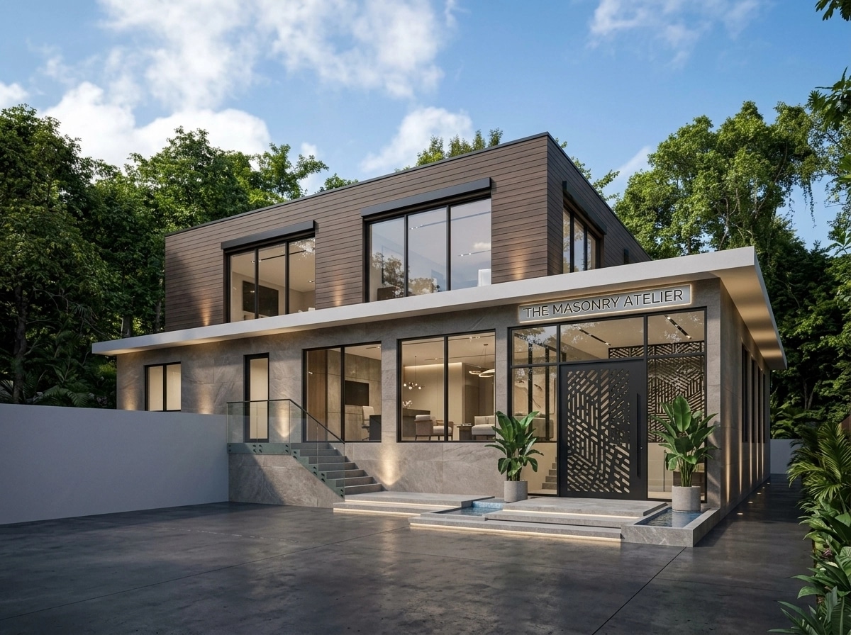 Contemporary Facade Facade design — facade photo by GenRoom AI