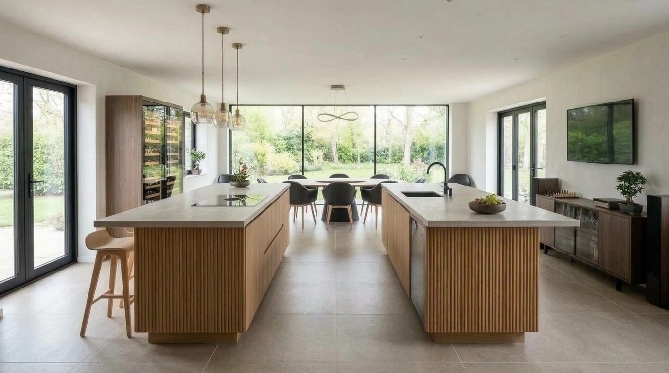 Interior design in Japandi style — Kitchen by GenRoom AI
