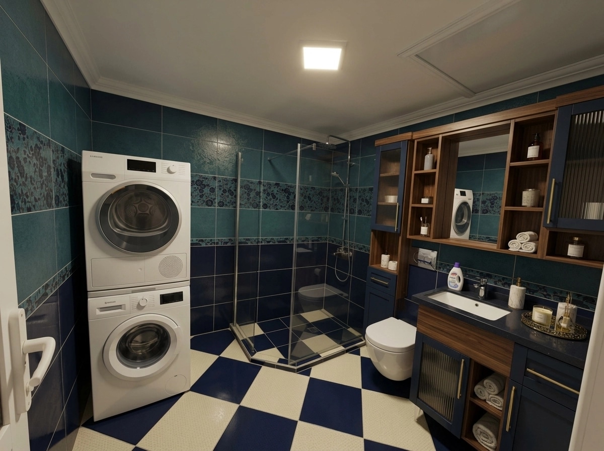 Bathroom interior in no_style style — photo by GenRoom AI