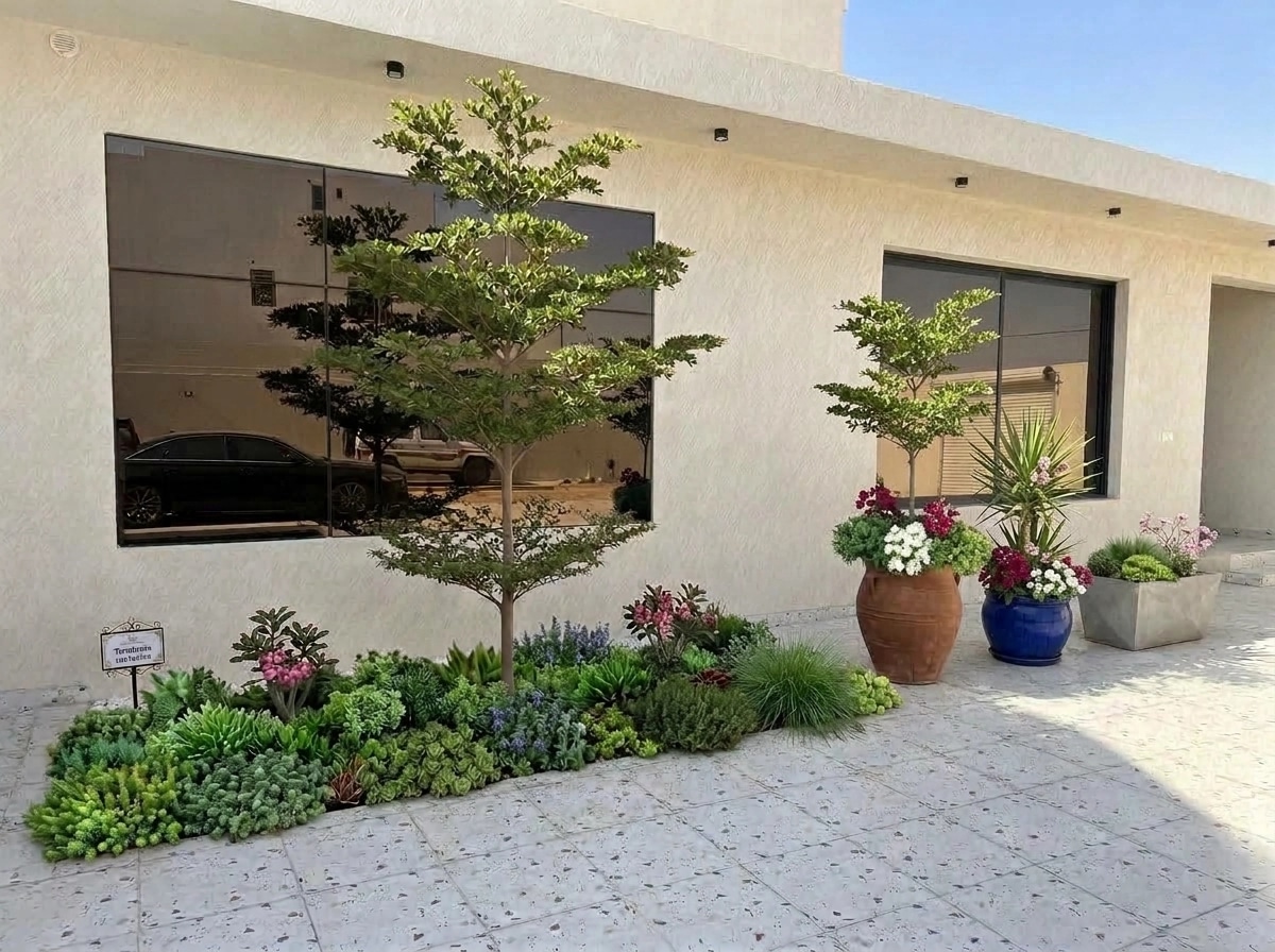 Yard design in no_style style — photo by GenRoom AI