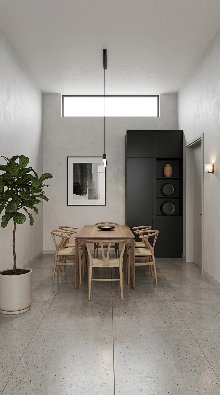 Interior design in Minimalism style — dining_room by GenRoom AI
