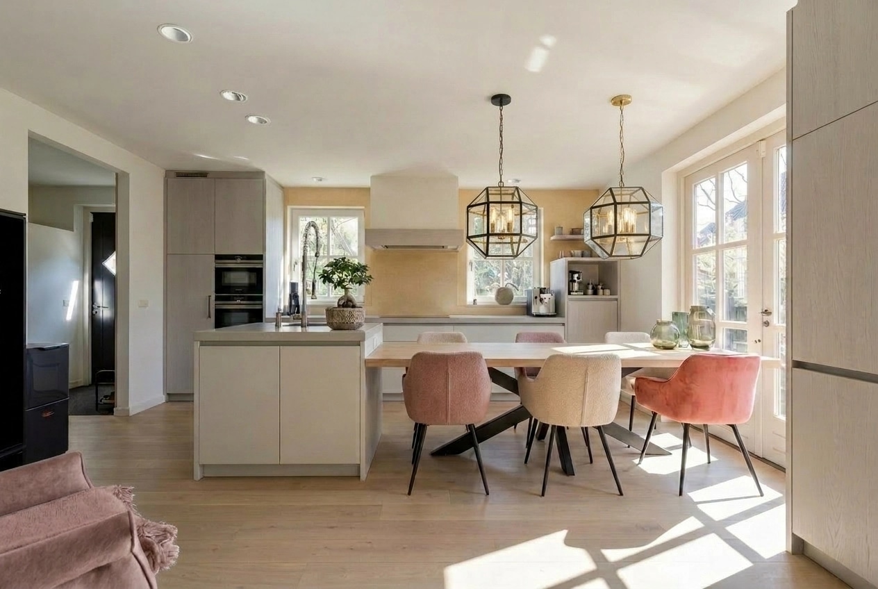 Scandinavian Kitchen design — interior photo by GenRoom AI