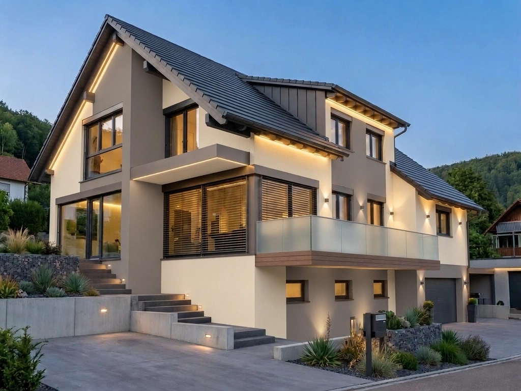 Facade design in Contemporary Facade style — Facade by GenRoom AI