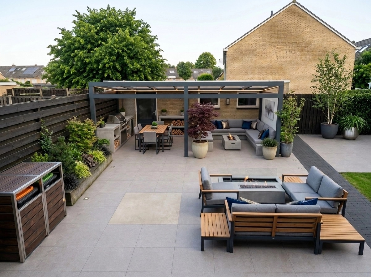 Contemporary Yard Yard design — yard photo by GenRoom AI