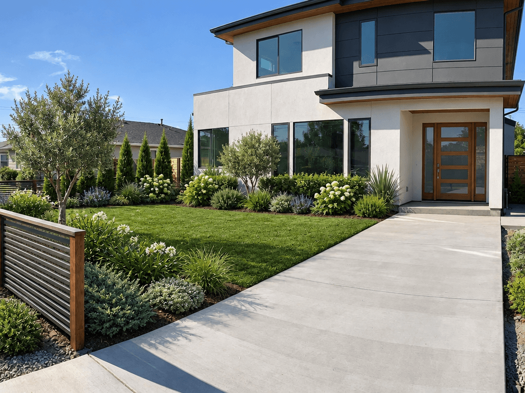 Yard design in no_style style — photo by GenRoom AI