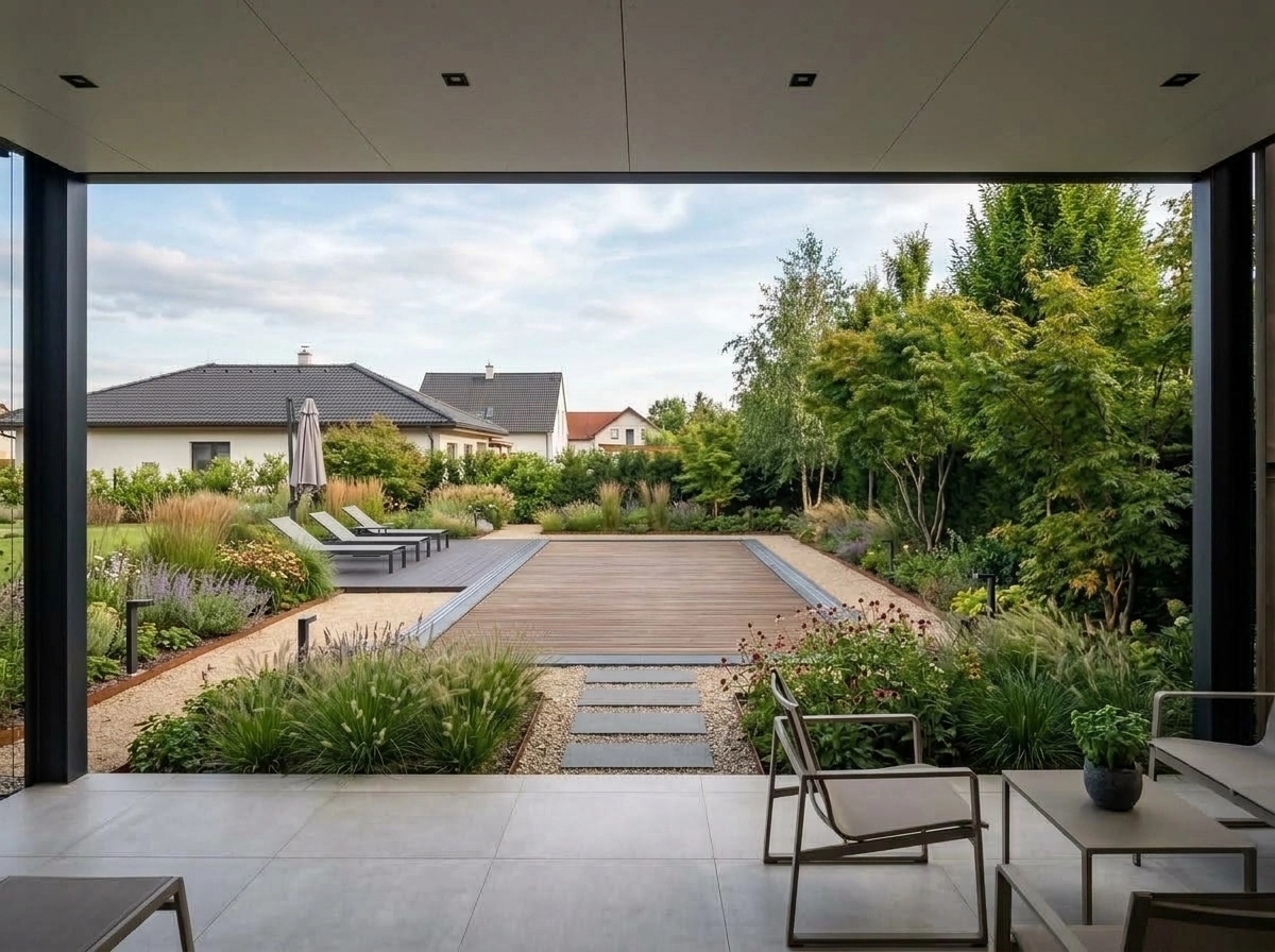 Contemporary Yard Yard design — yard photo by GenRoom AI