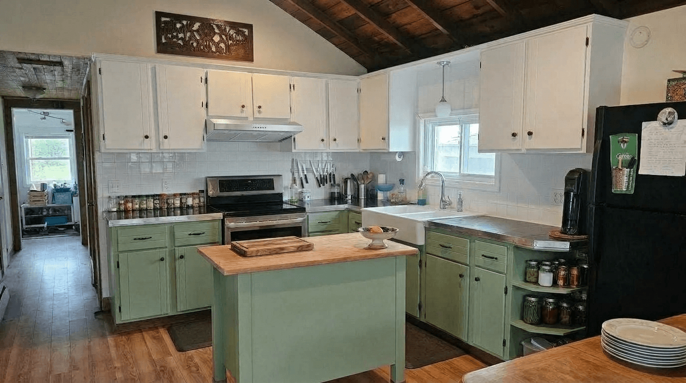 Kitchen interior in no_style style — photo by GenRoom AI