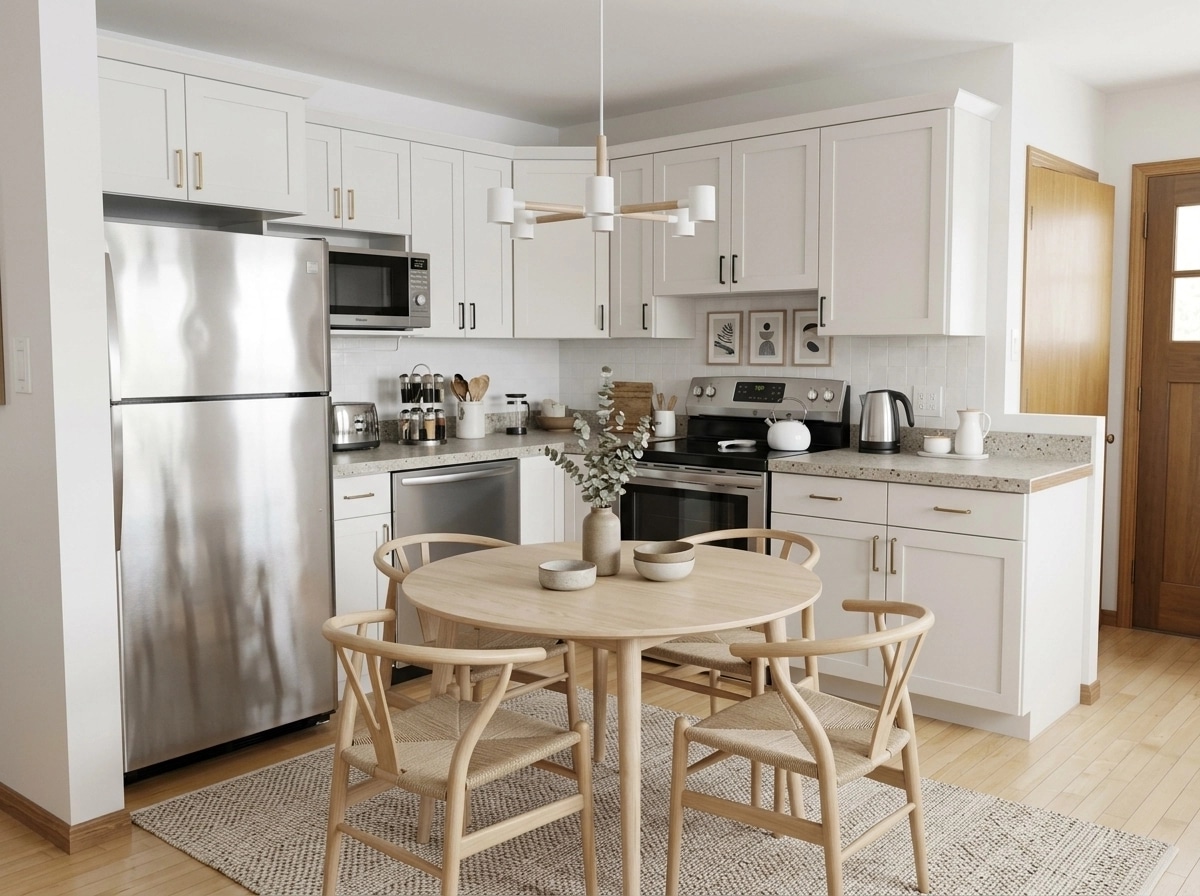 Interior design in Scandinavian style — dining_room by GenRoom AI
