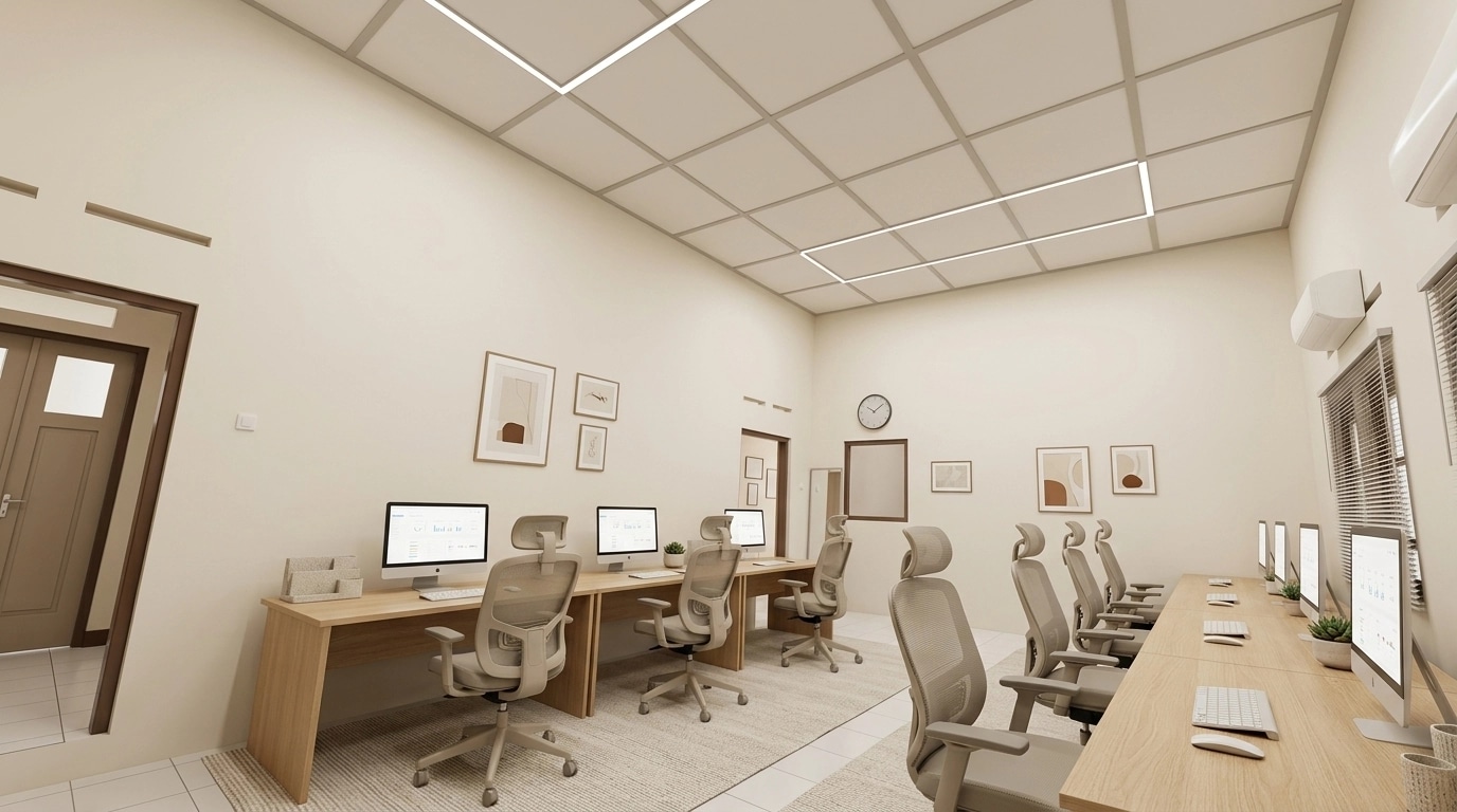 Interior design in Minimalism style — office_space by GenRoom AI