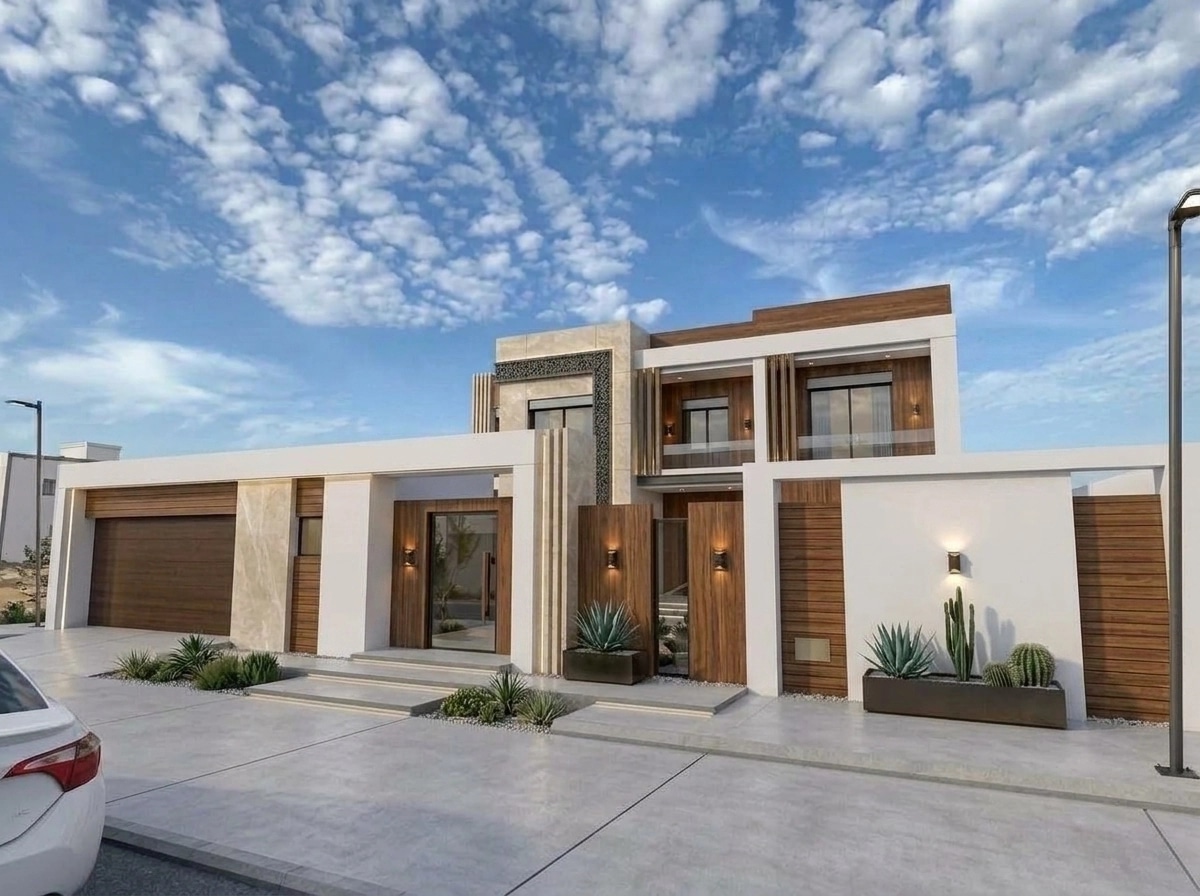 Contemporary Facade Facade design — facade photo by GenRoom AI