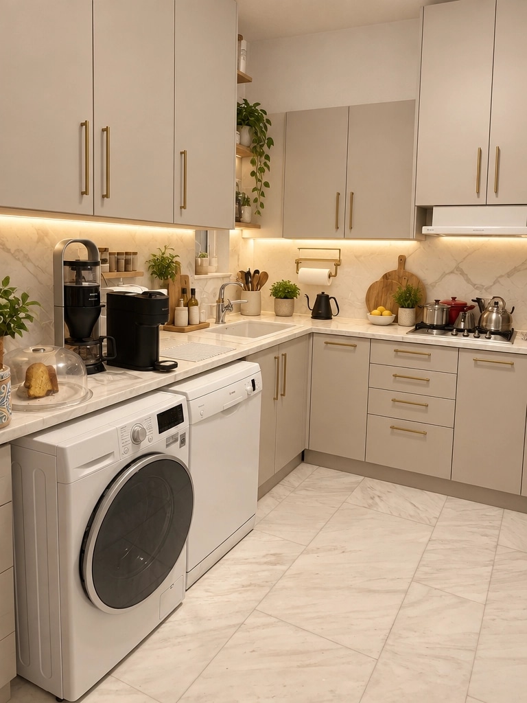 Interior design in Scandinavian style — Kitchen by GenRoom AI