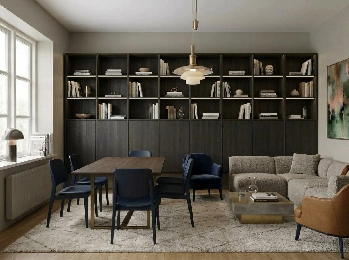 Interior design in Contemporary style — Living Room by GenRoom AI