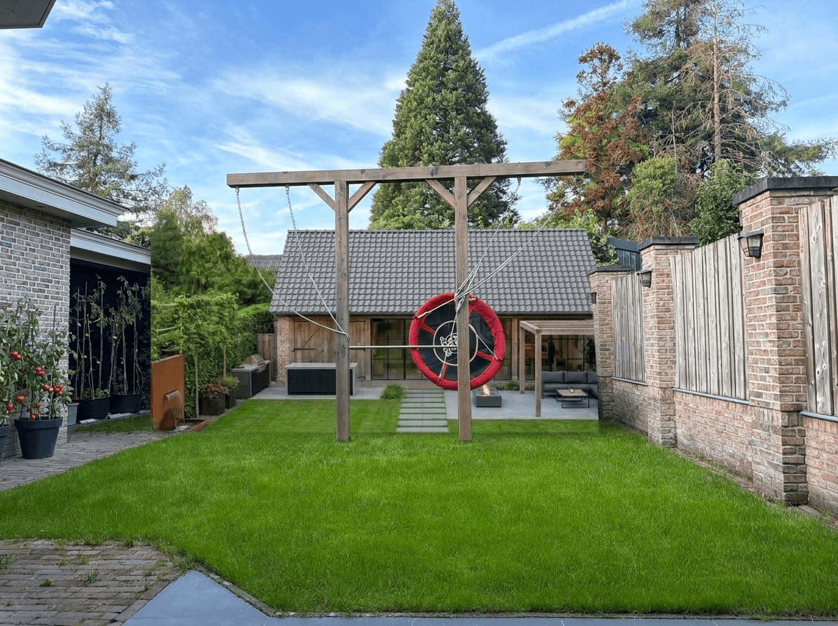 Yard design in no_style style — photo by GenRoom AI