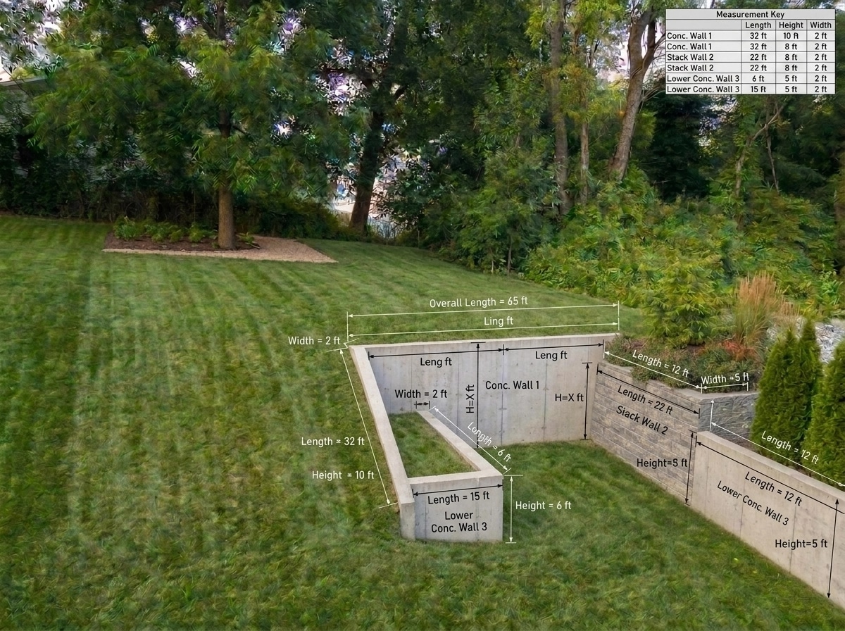 Landscape design in Minimalist Yard style — Yard by GenRoom AI