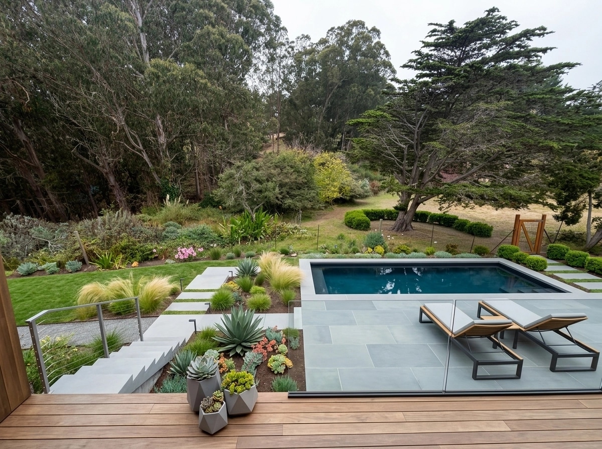 Contemporary Yard Yard design — yard photo by GenRoom AI