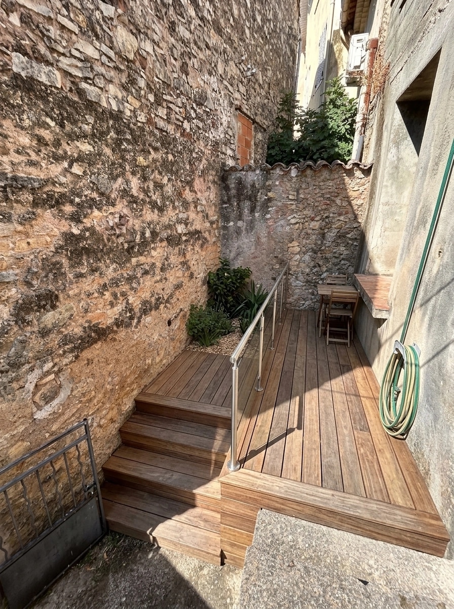 Yard design in no_style style — photo by GenRoom AI
