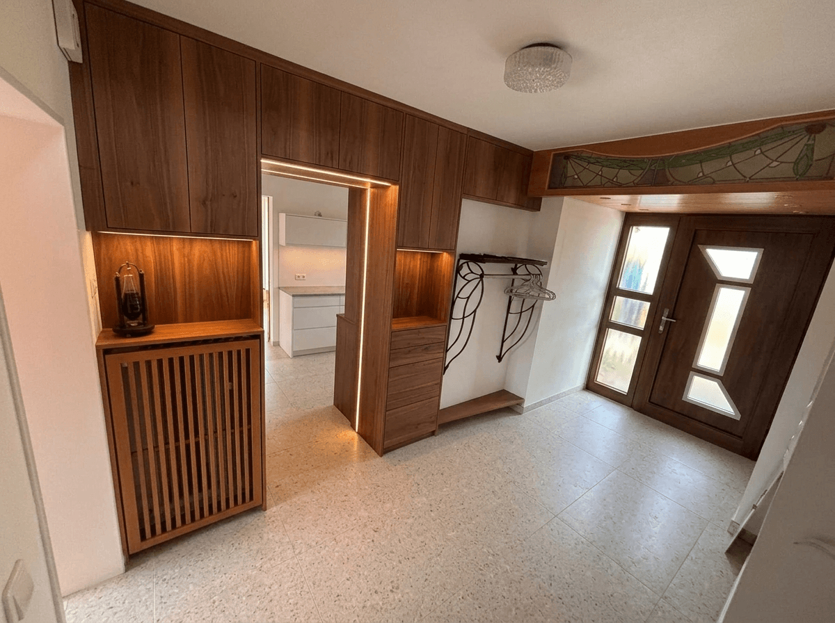 Hallway interior in no_style style — photo by GenRoom AI